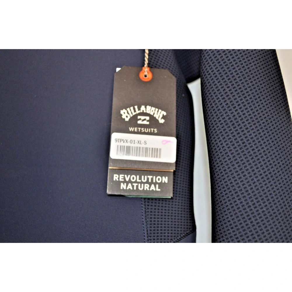 Billabong Revolution Natural Zipperless 4/3 Full Wetsuit Size XLS NEW With Tags